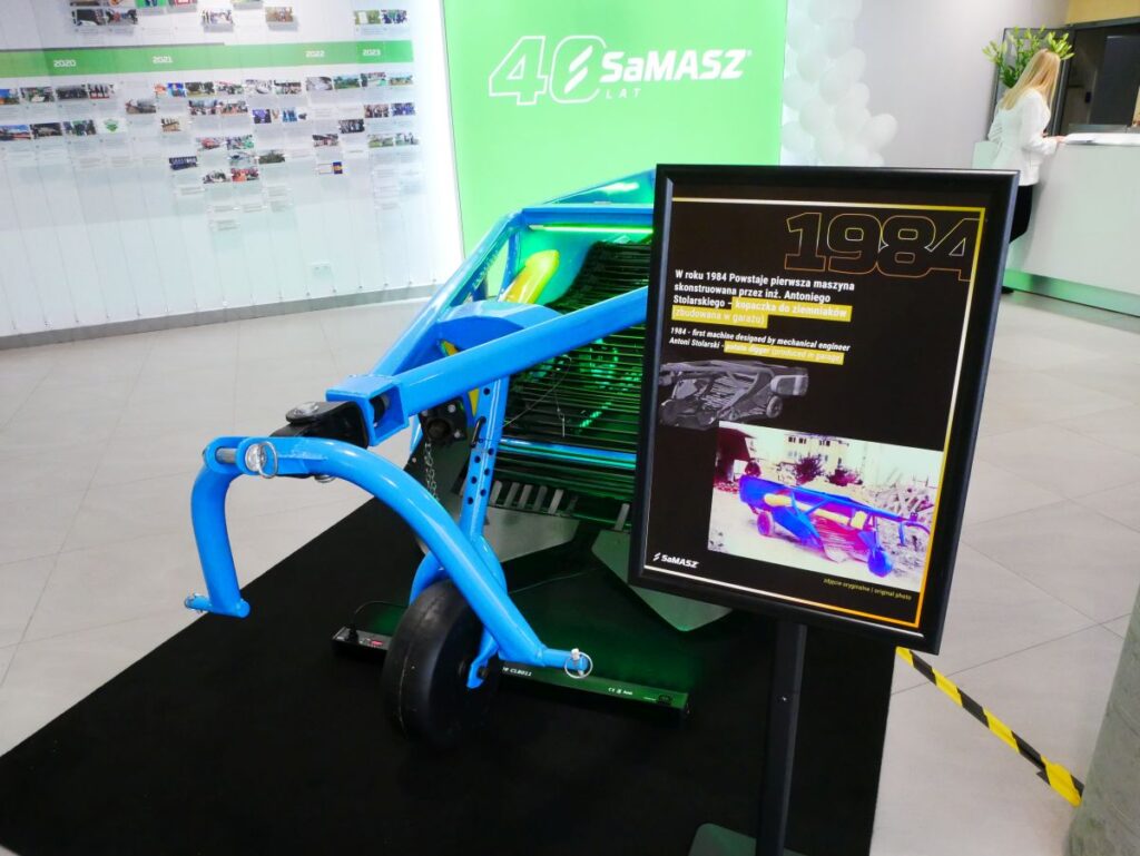 To właśnie od tej maszyny w 1984 roku zaczyna się historia firmy SaMasz, fot. KW
